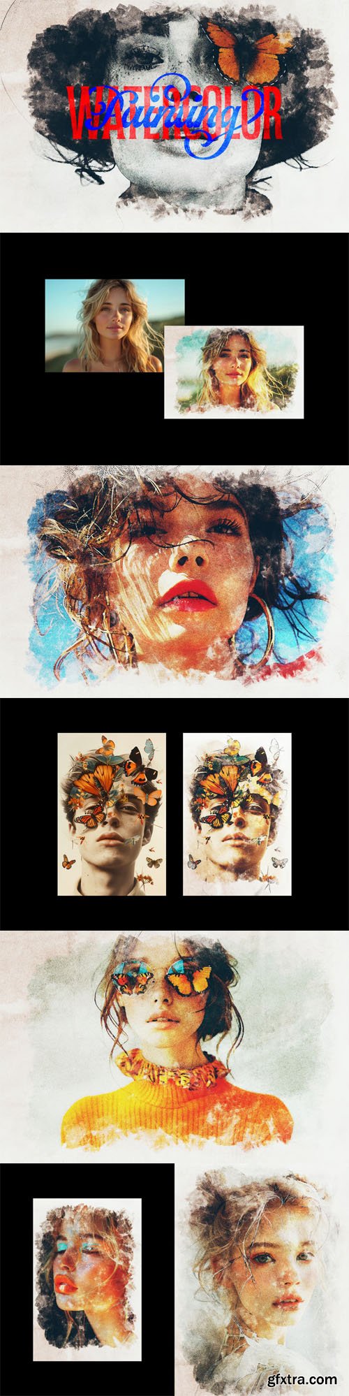 Watercolor Painting Effect for Photoshop