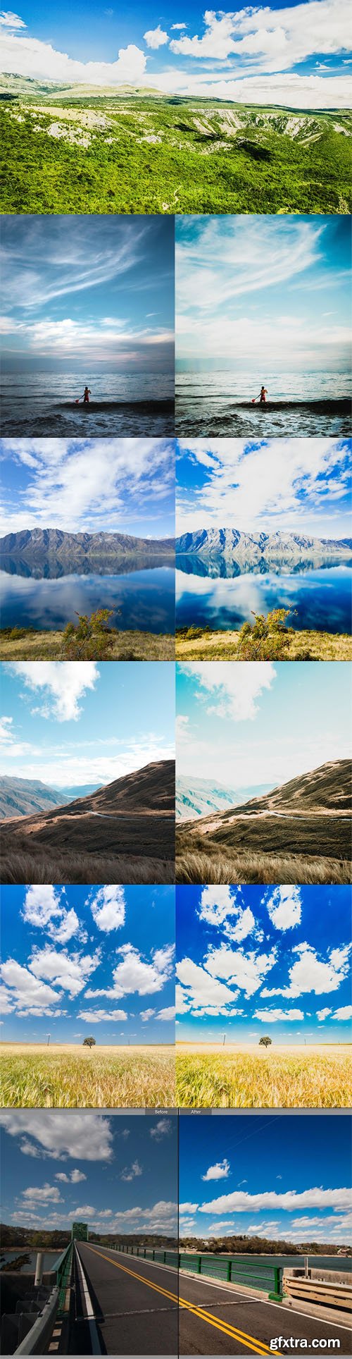 Blue Sky Dream - Mobile & Desktop Lightroom Presets