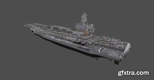 Cgtrader - Aircraft carrier