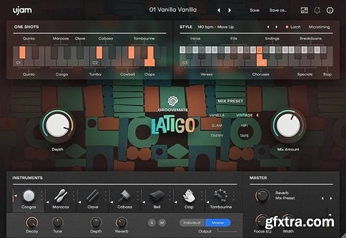 UJAM Groovemate LATIGO v1.0.0