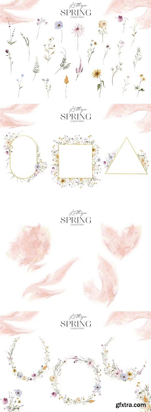 Spring Flowers Collection