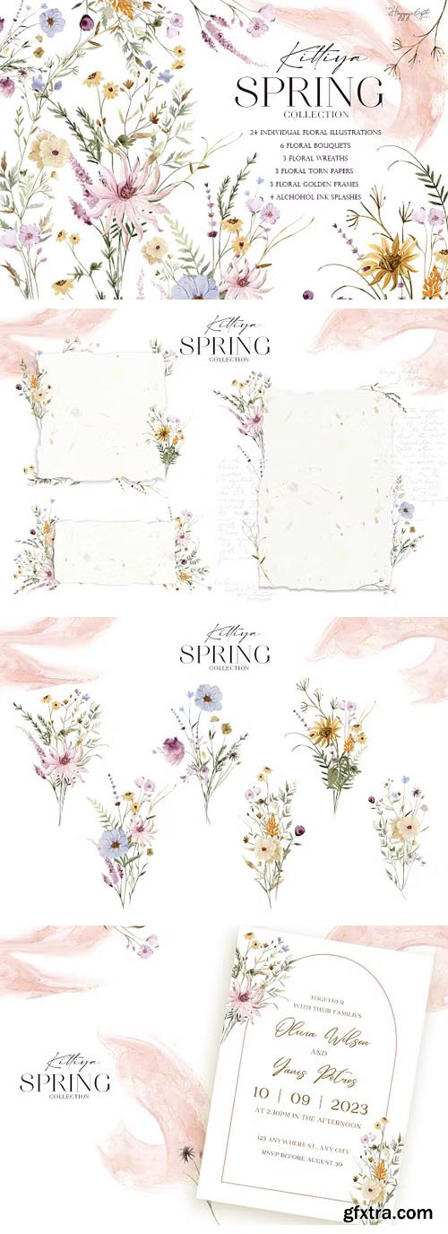 Spring Flowers Collection