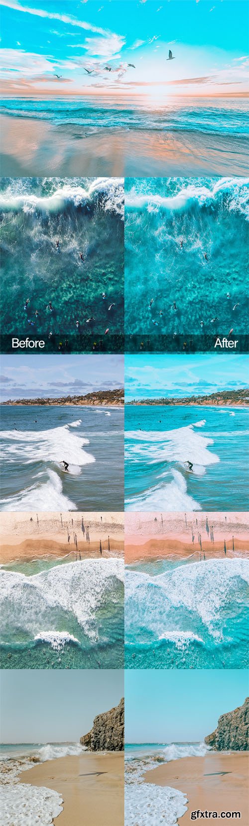 Ocean Breeze - Mobile & Desktop Lightroom Presets