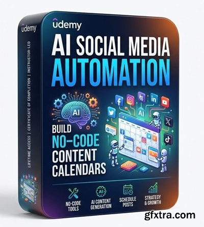 Udemy - AI Social Media Automation: Build No‑Code Content Calendars