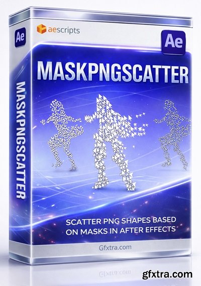 Aescripts - MaskPNGscatter v1.0