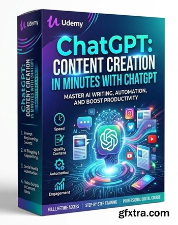 Udemy - ChatGPT: Content Creation In Minutes With ChatGPT