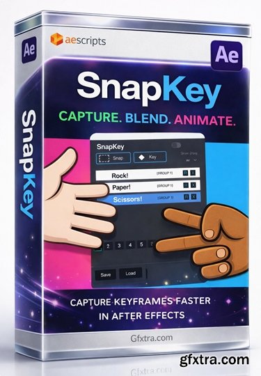 Aescripts - SnapKey v1.6.1 - Capture Blend and Reuse Poses