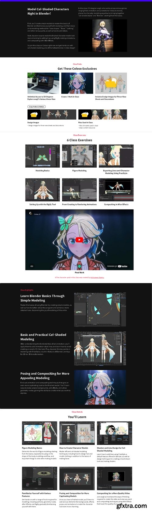 Coloso - Introduction to Modeling Cel-Shaded Characters in Blender