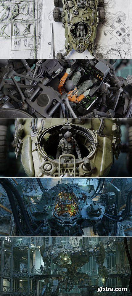 Gumroad - Jama Jurabaev - Mech Squad Collection (Update Files)