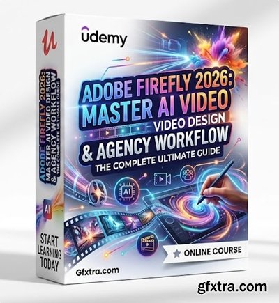 Udemy - Adobe Firefly 2026: Master Ai Video Design & Agency Workflow
