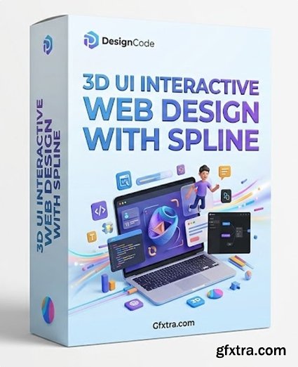 DesignCode - 3D UI Interactive Web Design with Spline