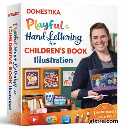 Domestika - ​​Playful Hand-Lettering for Children’s Book Illustration