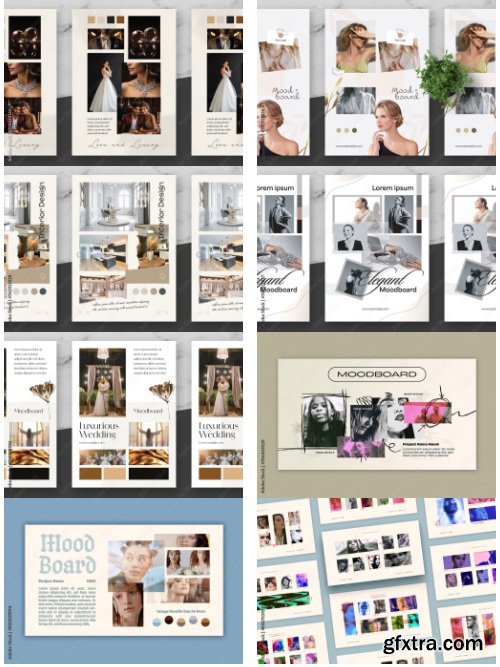 Collages & Moodboards Collection 20xAI