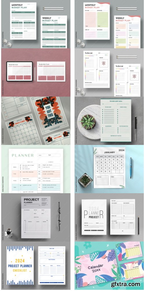 Calendars & Planners Collection 3 100xAI