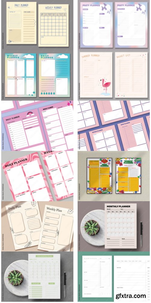 Calendars & Planners Collection 3 100xAI