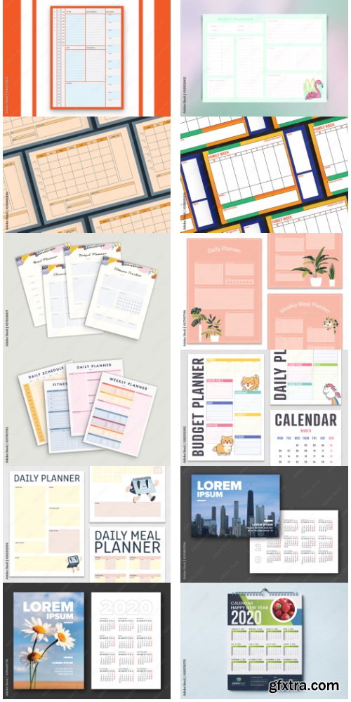 Calendars & Planners Collection 3 100xAI