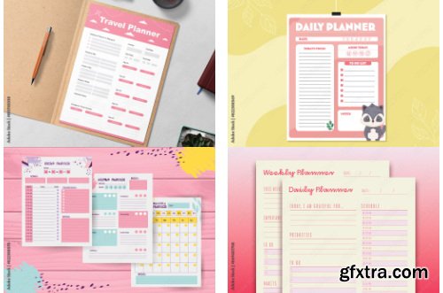 Calendars & Planners Collection 3 100xAI