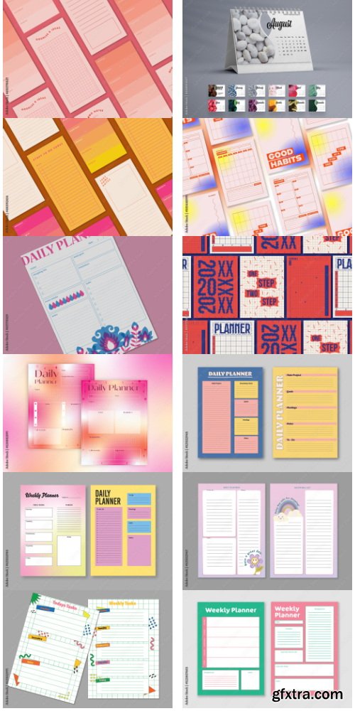 Calendars & Planners Collection 3 100xAI