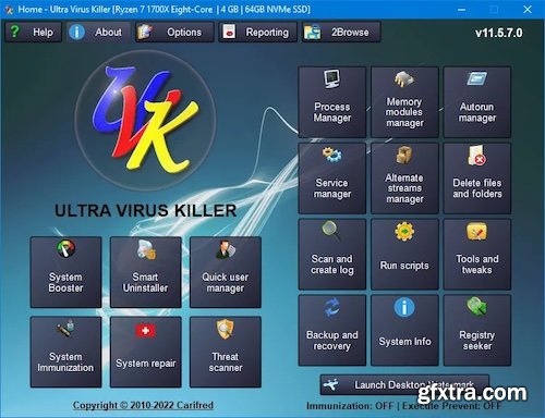 Carifred Ultra Virus Killer Pro 11.10.23.0