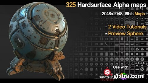 SP/ZBrush 325 Hardsurface Height/Alpha