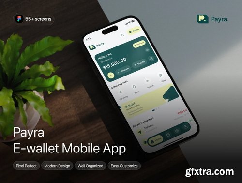 UI8 - Payra - E-Wallet Mobile App