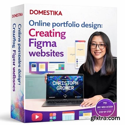 Domestika - Online portfolio design: Creating Figma websites