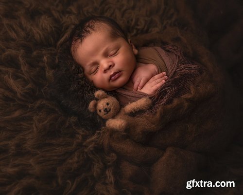 Megbittonproductions - Five Minute Edit: Teddy Bear Newborn