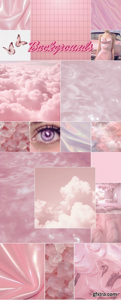 CreativeMarket - Barbiecore. Graphic pack - 26693937