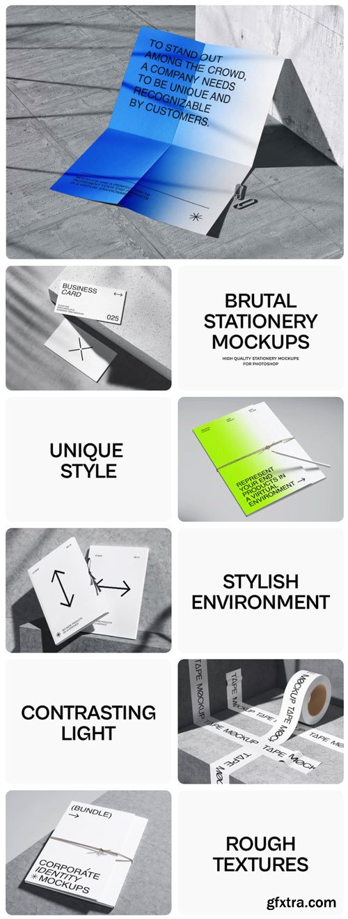 LS Graphics - Qubus Paper Mockups