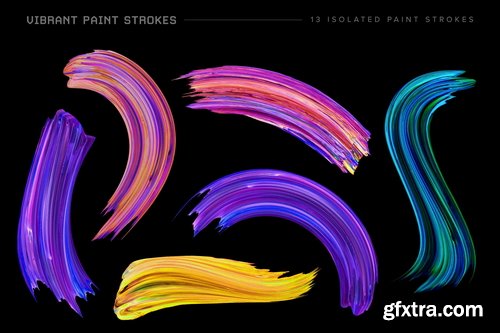 Chromasupply - Vibrant Paint Strokes, Vol. 1