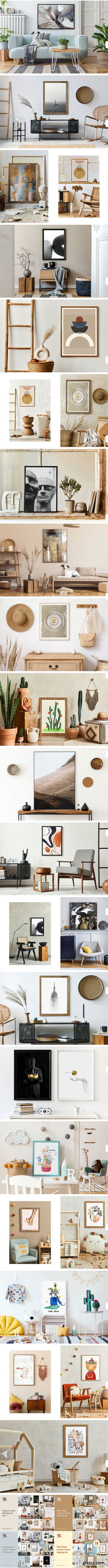 MockupCloud - Artwork Frames Mockup Bundle