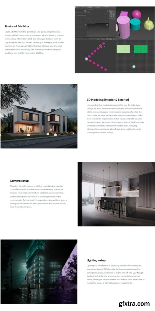 Archviz Artist - 3ds Max Exterior & Interior Visualizations 2.0