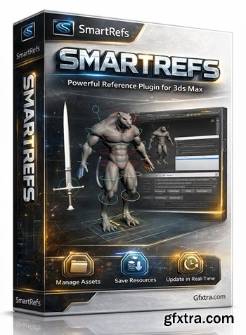 SmartRefs 1.11.03 for 3ds Max 2020 - 2027