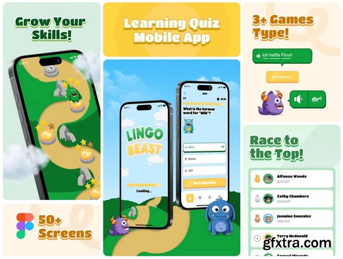 Ui8.net - LingoBeast - Mobile App Kit