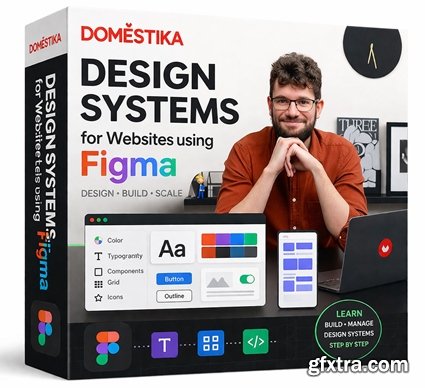 Domestika - Design Systems for Websites using Figma
