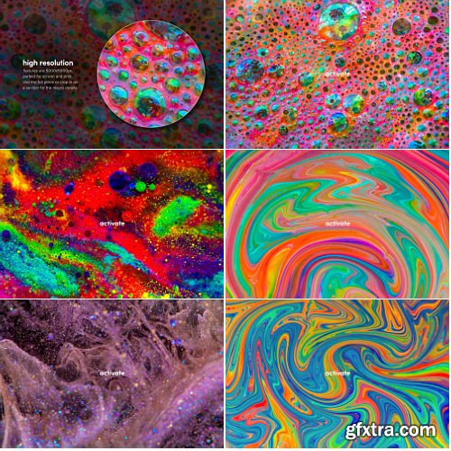 Chromasupply - Activate: Experimental Ink & Oil Textures