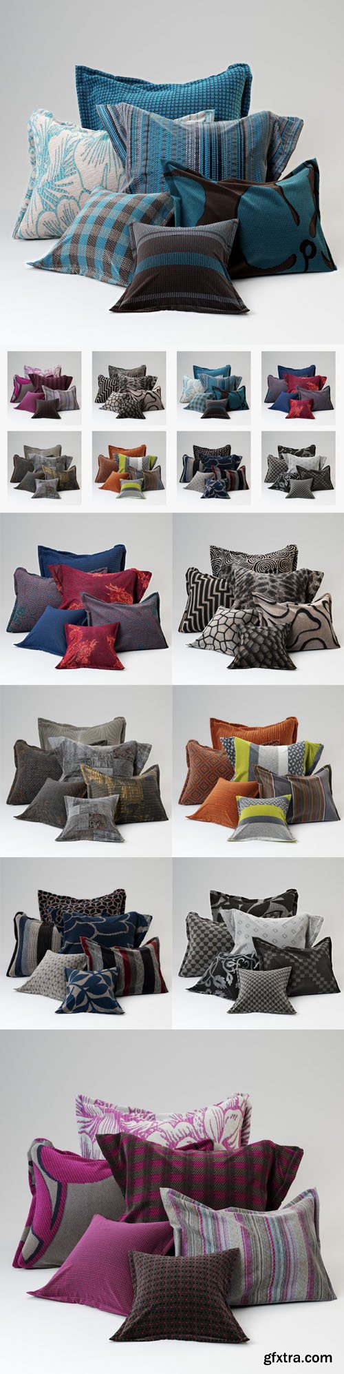 Pillow Shader Collection - Fabric Shaders for for 3ds Max