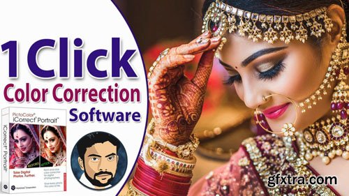 iCorrect Portrait V2 – 1Click Color Correction Photoshop Plugin