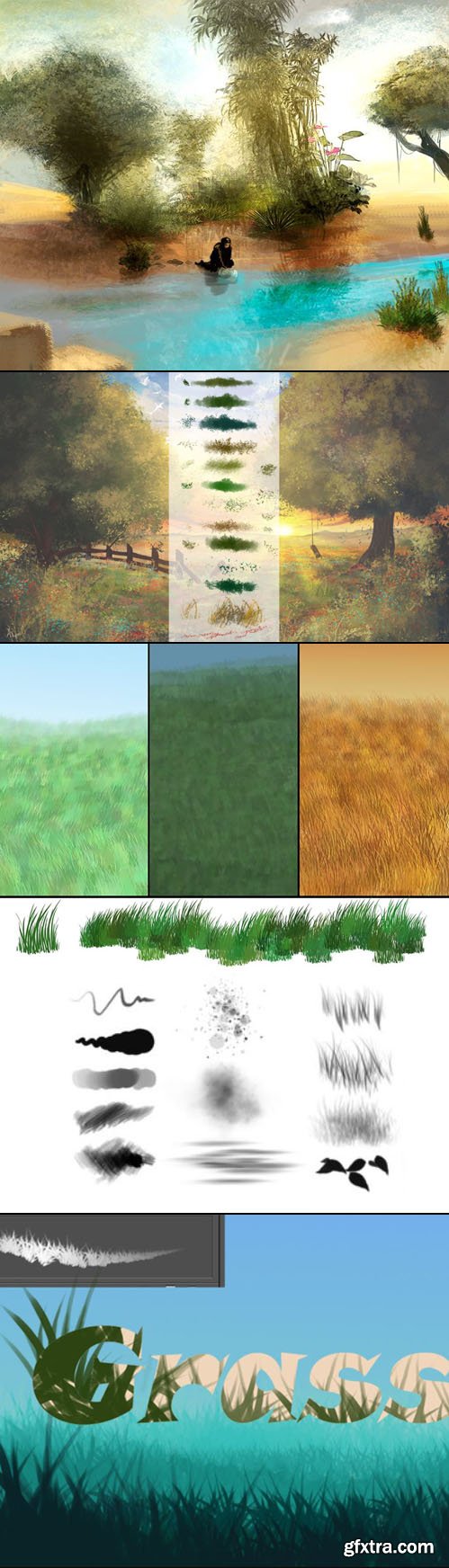 Nature Brushes Collection for Photoshop