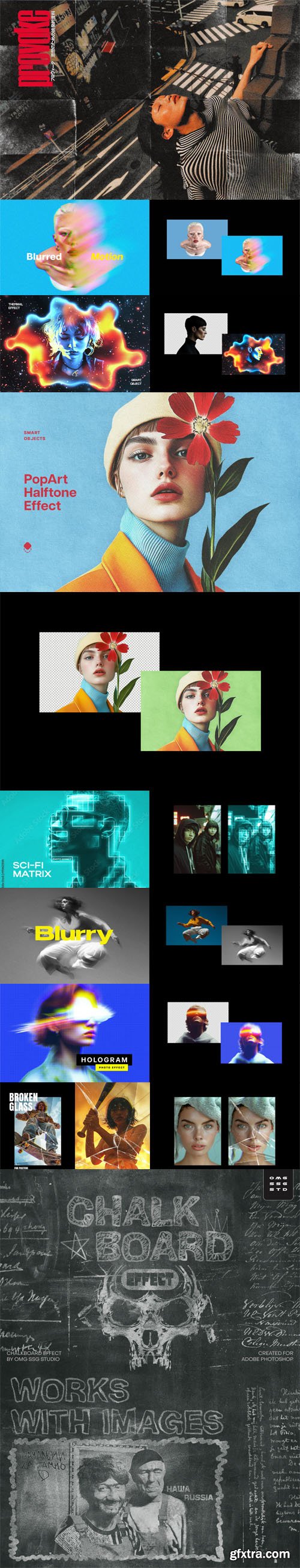 Modern Photo Effects Pack for Photoshop [Vol.2]