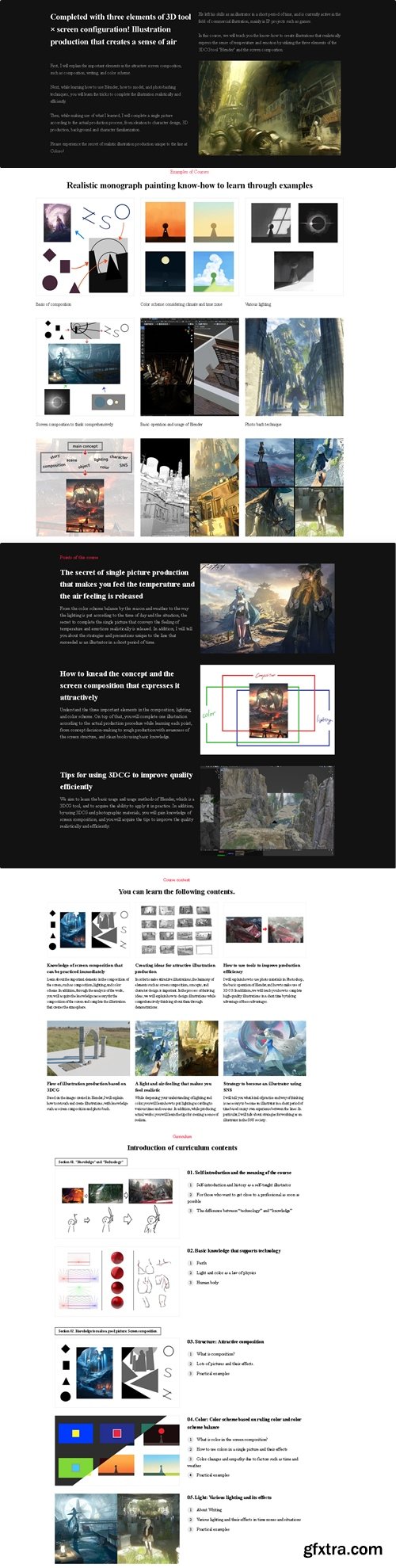 Coloso - A immersive single image created with screen composition and Blender