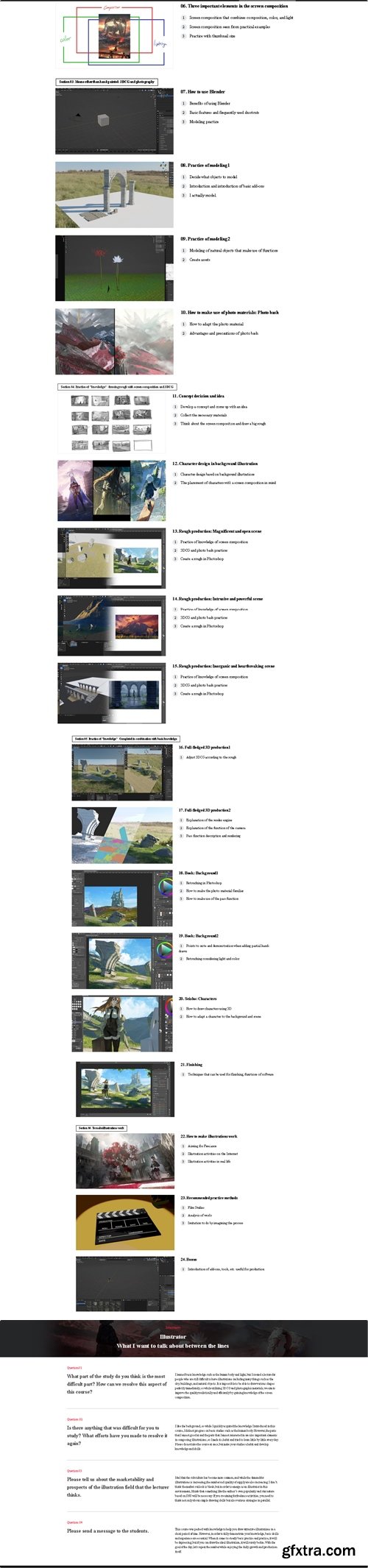 Coloso - A immersive single image created with screen composition and Blender