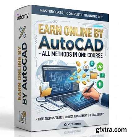 Udemy - Earn Online by AutoCAD - All Methods in One Course
