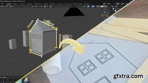 Udemy -  3D to MODEL: Build Perfect Miniatures with Blender Blueprint
