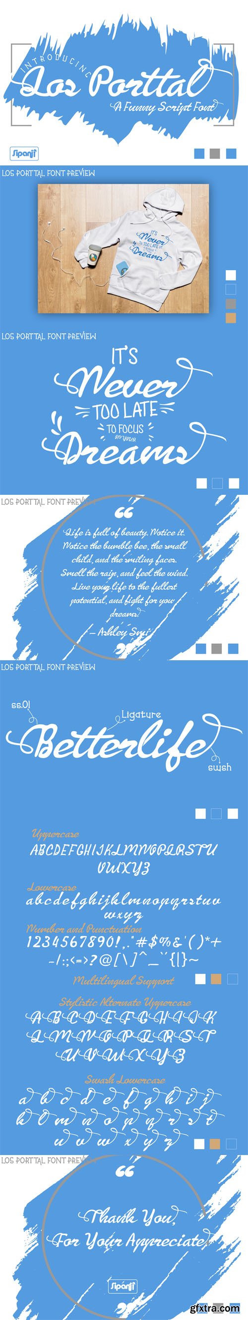 Los Portall - Exquisite Handwritten Font