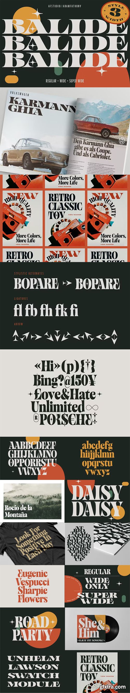 Balide - Display Serif Typeface