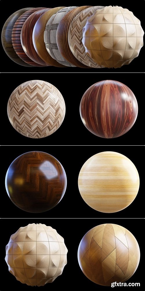 CGAxis - Interior Wood Pack