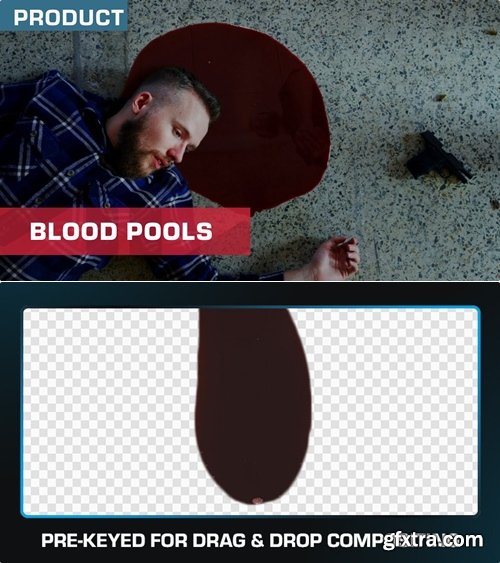 ActionVFX - Blood Pools Vol. 1 (2K)