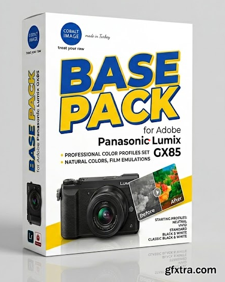 Cobalt Image - Base Pack for Adobe Panasonic Lumix GX85