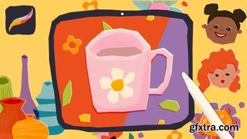 Udemy - Procreate Illustration: Bold Art With Wonky Shapes